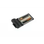 EXSYS ExpressCard Gigabit Ethernet Προσαρμογέας, Realtek RTL8111C, 10/100/1000 Mbps, ExpressCard/34 EX-6087