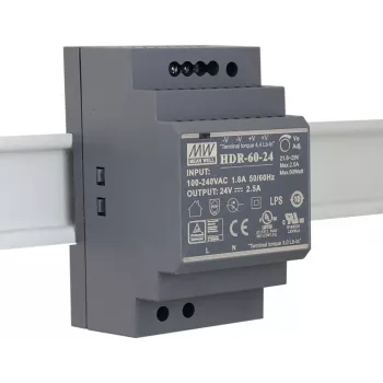 EXSYS EX-6973 Τροφοδοτικό ράγας DIN 60W 24V 2,5A