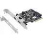 EXSYS EX-12001-2 προσαρμογέας PCIe x2 Low-Profile USB 3.2 Gen 2x2