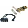 EXSYS EX-45368 κάρτα PCIe 8S σειριακή RS-232/422/485 με βραχίονα Low-Profile (SystemBase)