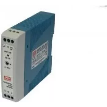 EXSYS EX-6950 τροφοδοτικό ράγας DIN 24W 24V 1A, μπλε/γκρι