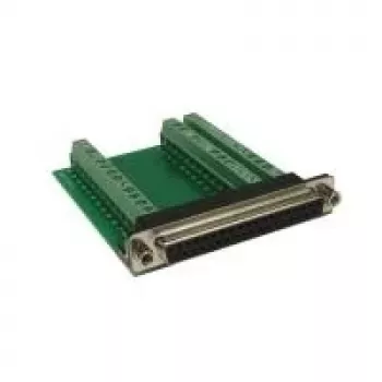 EXSYS EX-49040 προσαρμογέας βύσμα D-SUB 37-Pin σε μπλοκ ακροδεκτών, πράσινο/ασημί