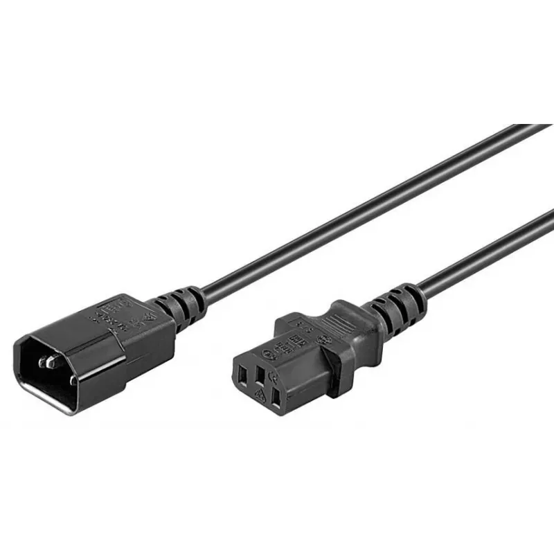MicroConnect PE1413BL18 καλώδιο τροφοδοσίας C14 σε C13 1,8 m μαύρο