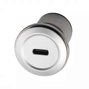 EXSYS EX-49195 προσαρμογέας ενσωμάτωσης υποδοχή USB-C θηλυκή σε υποδοχή USB-C θηλυκή, μέταλλο, USB 3.2 Gen 1