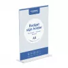 EUROPEL Budget βάση τραπεζιού DIN A5, διπλής όψης, πολυστυρένιο, διαφανές 351006