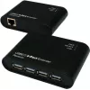 EXSYS EX-1445 κιτ επέκτασης Gigabit Ethernet μέσω 2 συρμάτων, 500 m, μαύρο