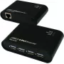 EXSYS EX-1445 κιτ επέκτασης Gigabit Ethernet μέσω 2 συρμάτων, 500 m, μαύρο