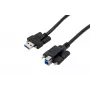 EXSYS EX-K1572V Καλώδιο USB 3.0, 2m, βύσμα Type-A σε βύσμα Type-B, μαύρο