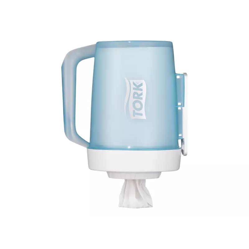 TORK Mini Διανομέας Centrefeed λευκός και τυρκουάζ M1 658002