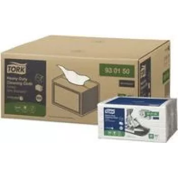 TORK Extra Strong Πανιά καθαρισμού λευκά W8, 8 x 50 πανιά 930150, σύνολο 400 πανιά