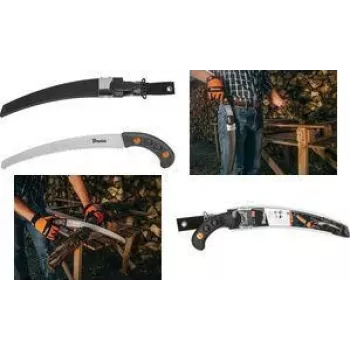 Bradas V-SERIES Πριόνι κήπου με θήκη, 320 mm λεπίδα χάλυβα σκληρυμένη SK5, τριπλά ακονισμένα δόντια, κοπή με έλξη KT-V1404K