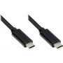 EXSYS EX-K1585-0.2 Καλώδιο USB-C 0,2 m, USB 3.2 Gen 1, μαύρο
