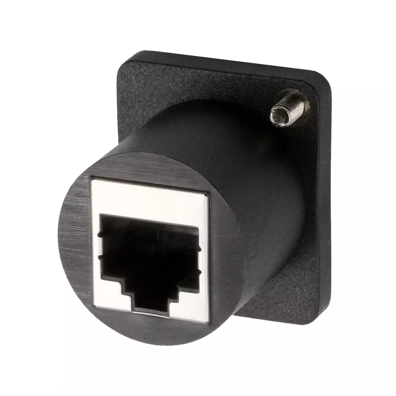 EXSYS EX-49150 Προσαρμογέας D-Typ RJ45 υποδοχή θηλυκή σε υποδοχή θηλυκή, CAT.5e