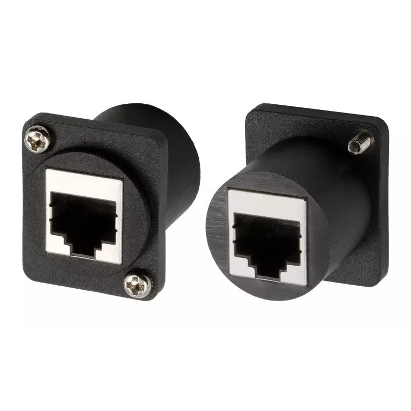 EXSYS EX-49150 Προσαρμογέας D-Typ RJ45 υποδοχή θηλυκή σε υποδοχή θηλυκή, CAT.5e