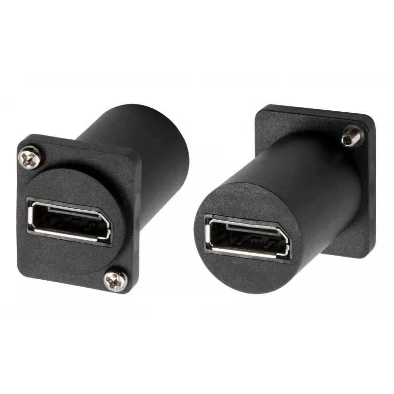 EXSYS EX-49151 Προσαρμογέας D-Typ DisplayPort, υποδοχή θηλυκή σε υποδοχή θηλυκή