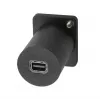EXSYS EX-49168 Προσαρμογέας τοποθέτησης D-Typ Mini DisplayPort υποδοχή σε υποδοχή