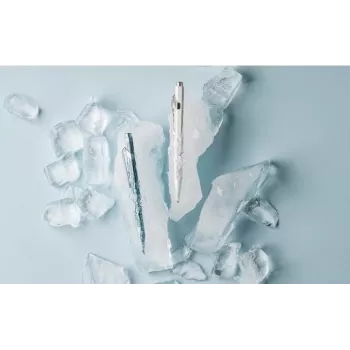 Caran d'Ache 849 Στυλό Alpine Frost Λευκό Medium Μαύρο NM0849.125