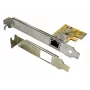 EXSYS EX-6071C Κάρτα PCI Express Gigabit Ethernet, 1x RJ45, Realtek, Περιλαμβάνεται Low Profile Bracket
