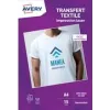 Avery χαρτί μεταφοράς T-Shirt A4 λευκό για ανοιχτόχρωμα υφάσματα, εκτυπωτές laser, 15 φύλλα (C9403-15)