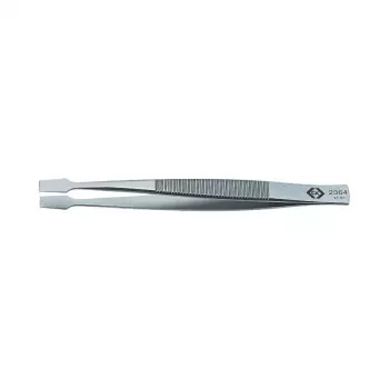 C.K Tools T2364 Βιομηχανική τσιμπίδα 120 mm ανοξείδωτου χάλυβα λεπτή μύτη ίσια αντιμαγνητική ανθεκτική στα οξέα