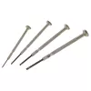C.K Tools T4852P Σετ κατασβιδιών ακριβείας, 4 τεμ., ίσιο, 2,0/2,5/3,0/3,5 mm, χρώμιο-βανάδιο, λαβή δύο συστατικών