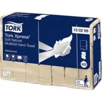 TORK 130299 H2 Advanced πετσέτες Interfold, 2 φύλλων, λευκές, 3780 φύλλα