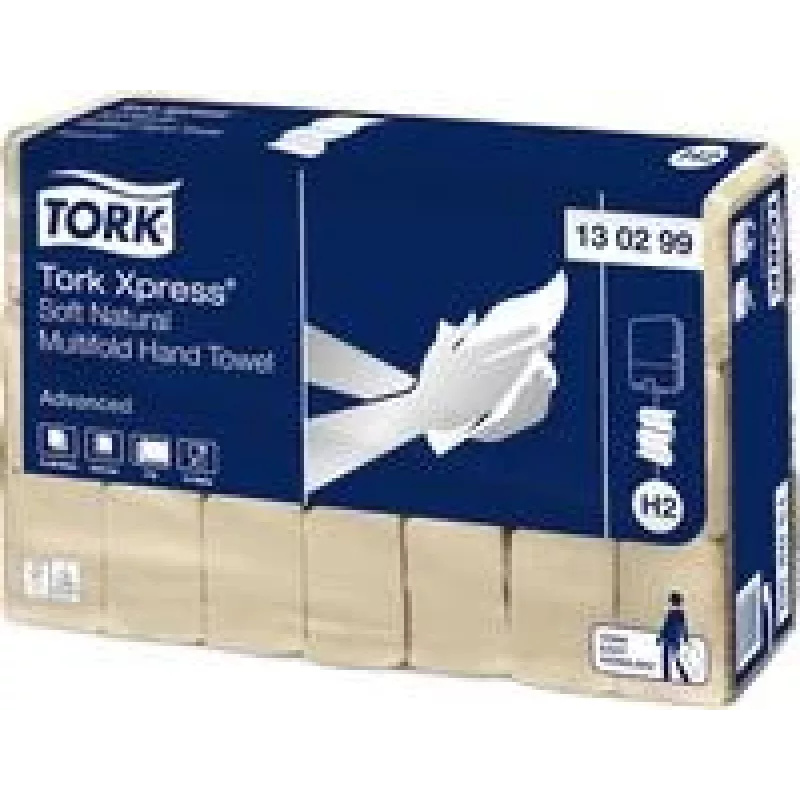 TORK 130299 H2 Advanced πετσέτες Interfold, 2 φύλλων, λευκές, 3780 φύλλα