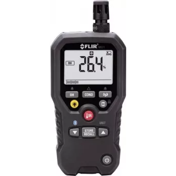 FLIR MR77 μετρητής υγρασίας με αισθητήρες Pin-/Pinless, θερμόμετρο IR, υγρόμετρο και Bluetooth METERLiNK