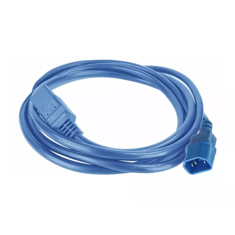 ACT καλώδιο τροφοδοσίας C14 - C21 IEC60320 μπλε 2,5 m (AK5383)