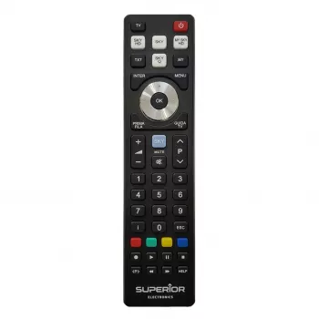 SUPERIOR ELECTRONICS τηλεχειριστήριο αντικατάστασης SUPTRB027 για Sky - μαύρο
