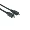 EXSYS Καλώδιο FireWire 1394 4-Pin σε 4-Pin, 3,0 m (EX-K6822)