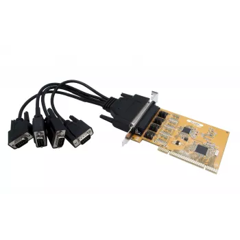 EXSYS Κάρτα σειριακή PCI 4 θυρών RS-232 με chipset FTDI (EX-41084)