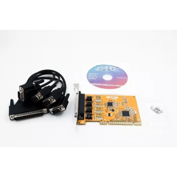 EXSYS Κάρτα σειριακή PCI 4 θυρών RS-232 με chipset FTDI (EX-41084)