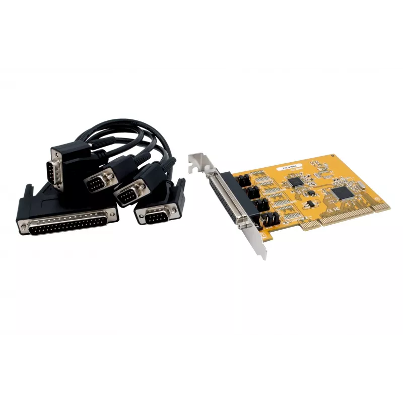 EXSYS Κάρτα σειριακή PCI 4 θυρών RS-232 με chipset FTDI (EX-41084)