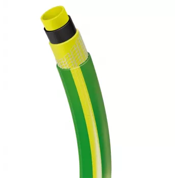 Bradas REFLEX Λάστιχο Κήπου, 1/2 ίντσες, 50 m, 5 στρώσεων με ενίσχυση Polyester-TRICOT, Πράσινο/Κίτρινο WFR1/250