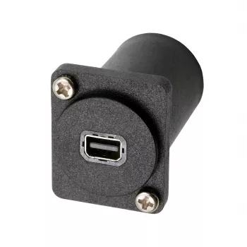 EXSYS EX-49169 Προσαρμογέας Τύπου D Υποδοχή Mini DisplayPort σε Υποδοχή DisplayPort Τοποθέτηση σε Πάνελ