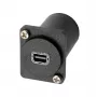 EXSYS EX-49169 Προσαρμογέας Τύπου D Υποδοχή Mini DisplayPort σε Υποδοχή DisplayPort Τοποθέτηση σε Πάνελ