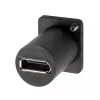 EXSYS EX-49169 Προσαρμογέας Τύπου D Υποδοχή Mini DisplayPort σε Υποδοχή DisplayPort Τοποθέτηση σε Πάνελ
