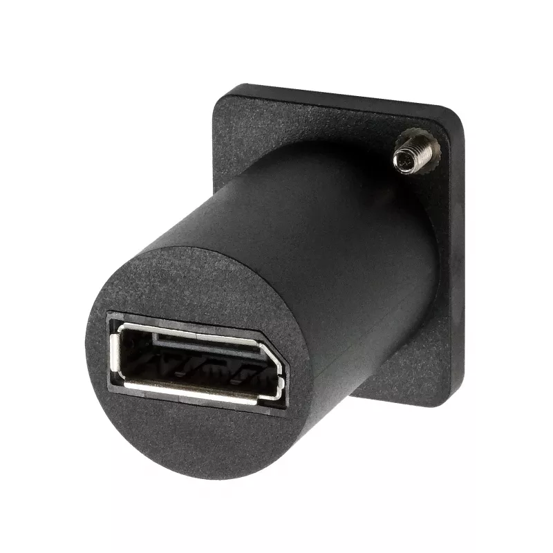 EXSYS EX-49169 Προσαρμογέας Τύπου D Υποδοχή Mini DisplayPort σε Υποδοχή DisplayPort Τοποθέτηση σε Πάνελ