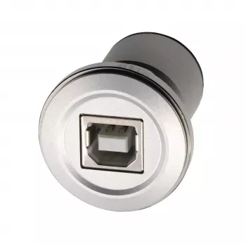 EXSYS EX-49192 Μεταλλικός Προσαρμογέας Εντοιχισμού USB 2.0 Τύπου-B Υποδοχή σε Υποδοχή
