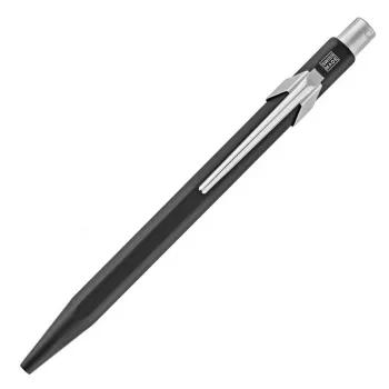 Caran d'Ache 849 Classic Line Στυλό διαρκείας, μαύρο, μπλε μελάνι, Medium 849.009