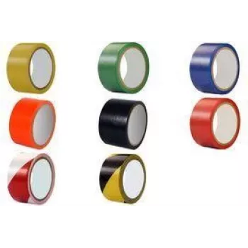 RILLPRINT Ταινία σήμανσης δαπέδου 50 mm x 33 m κόκκινο/λευκό PVC T61808