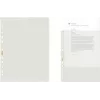 ELBA Recycling A4 Θήκες εγγράφων, διαφανείς, 0,08 mm PE, ανοιχτές από πάνω, συσκευασία 50 τεμ.