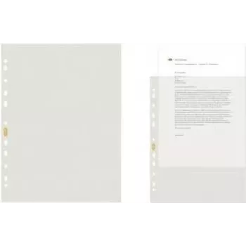 ELBA Recycling A4 Θήκες εγγράφων, διαφανείς, 0,08 mm PE, ανοιχτές από πάνω, συσκευασία 50 τεμ.
