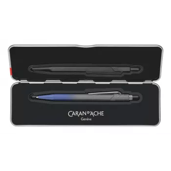 Caran d'Ache 849 Στυλό διαρκείας Storm Blue Claim Your Style 5th Edition Medium μπλε μελάνι NM849.589