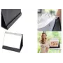 RILLSTAB RI94160 A4 οριζόντιες θήκες επιτραπέζιου flipchart, συσκευασία 10 τεμ., ασόξινο πολυπροπυλένιο, διαφανές