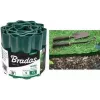 Bradas OBFG 0915 Παρτέρι γκαζόν, πράσινο κυματιστό, 150 mm ύψος, 9 m μήκος, ανθεκτικό στις καιρικές συνθήκες πλαστικό