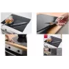 Metaltex Προστατευτικό χαλάκι επαγωγικής εστίας 610 x 520 mm μαύρο fiberglass με επικάλυψη σιλικόνης 252495000