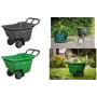 Bradas HANDY-GO καρότσι κήπου 90 L πράσινο, αντοχή 150 kg, πλαστική λεκάνη, χαλύβδινο πλαίσιο, φουσκωτός τροχός TQ-WB090GR