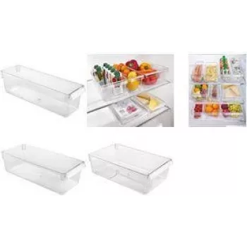 Metaltex Frigo-System Οργανωτής ψυγείου, Medium, Διαφανές, Πολυστυρένιο, 1 τεμ. 235407000